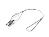 Collana Cesare Paciotti Uomo San Valentino 14 in Argento JPCL0981B - JPCL0981B